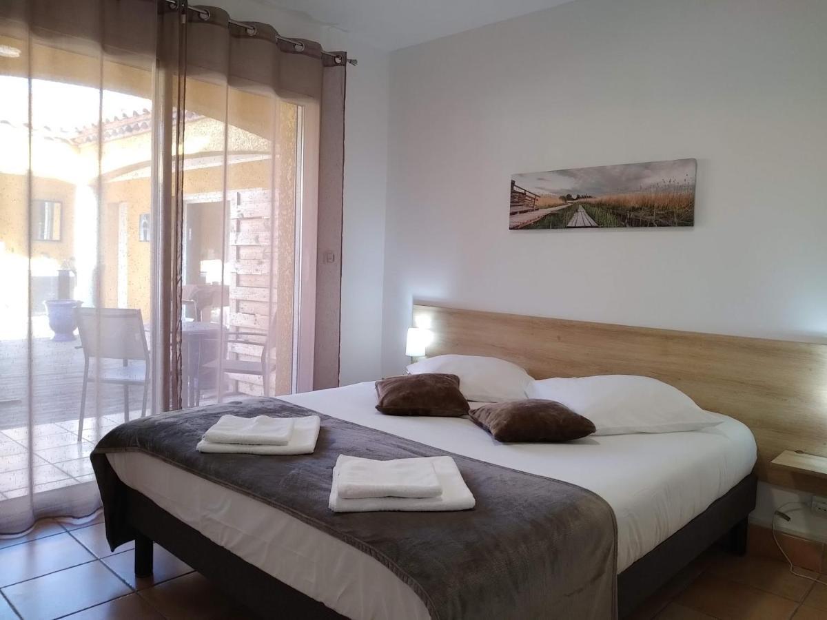 Le Paquebot Bed & Breakfast Villetelle Exterior foto