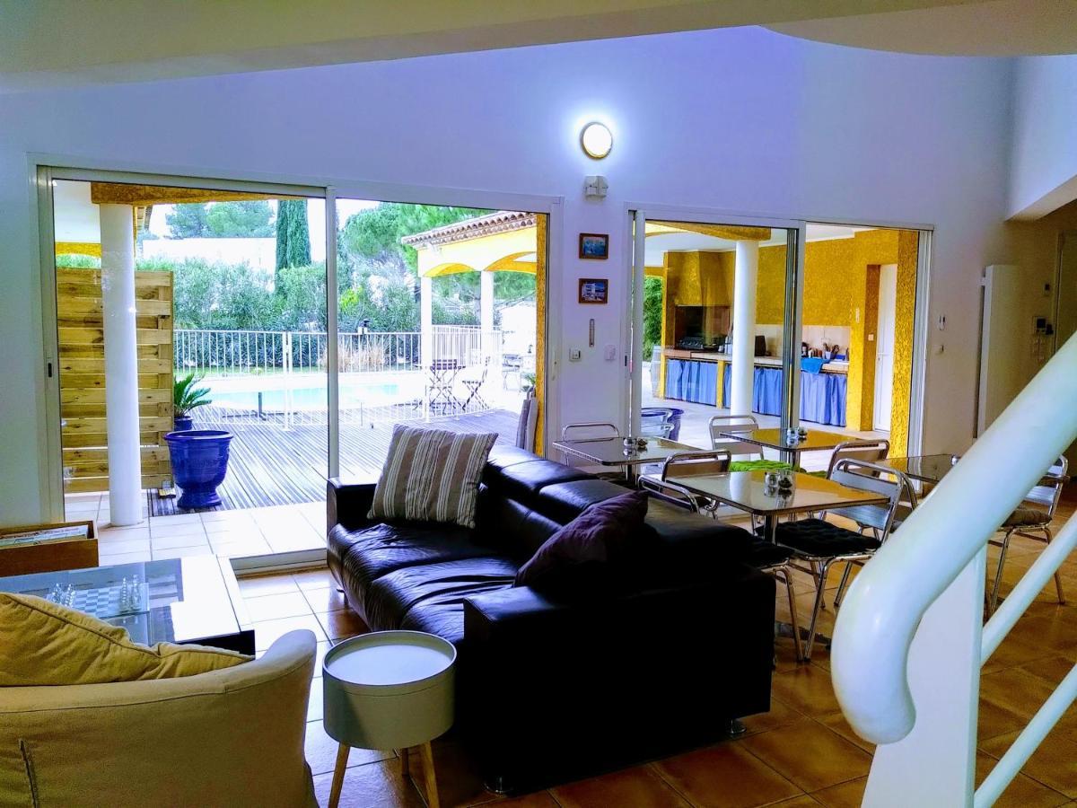 Le Paquebot Bed & Breakfast Villetelle Exterior foto
