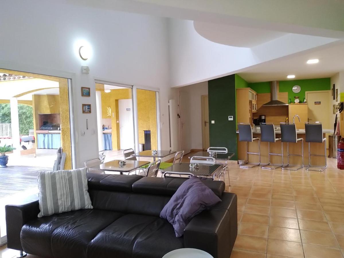 Le Paquebot Bed & Breakfast Villetelle Exterior foto